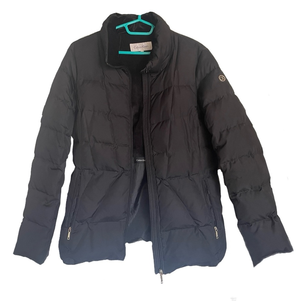Calvin Klein Black Puffer Jacket, size L